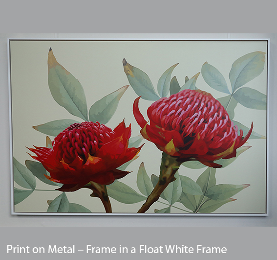 Print On Metal - Float White Frame_1