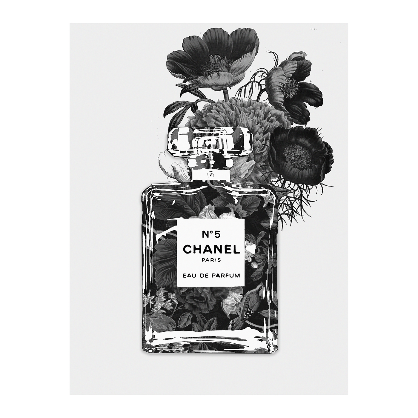 Chanel Floral - Wall Art by Modern Prints