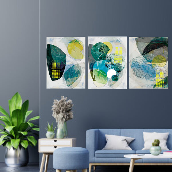 Departure – Art Print Set of 3 by Modern Prints - Modern Prints