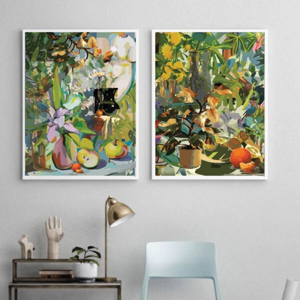 abstract art wall prints