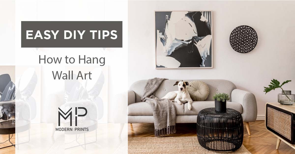 how to hang a wall art