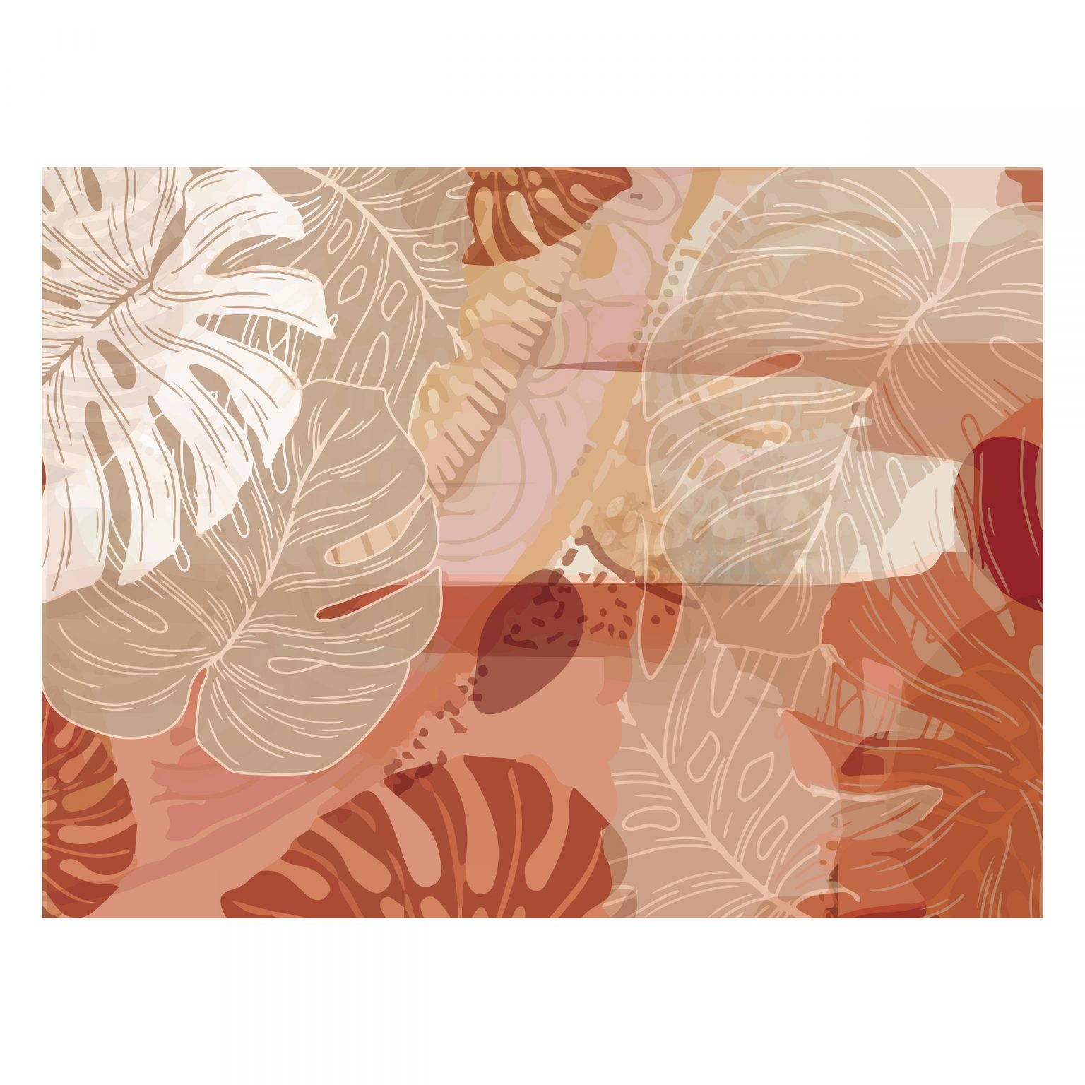 Boho Leaves – Wall Art by Modern Prints - Modern Prints